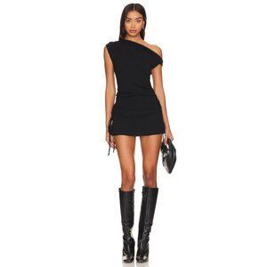 LIONESS Original Sin Mini Dress in Onyx